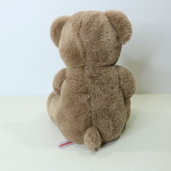 Aurora Brown Bear Holding Heart Soft Plush Stuffed Animal Toy Valentine - Picture 5 of 12